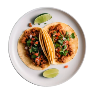 Tacolab LA authentic lengua tacos for catering in Los Angeles. Traditional Mexican beef tongue tacos with onion, cilantro, and fresh lime.