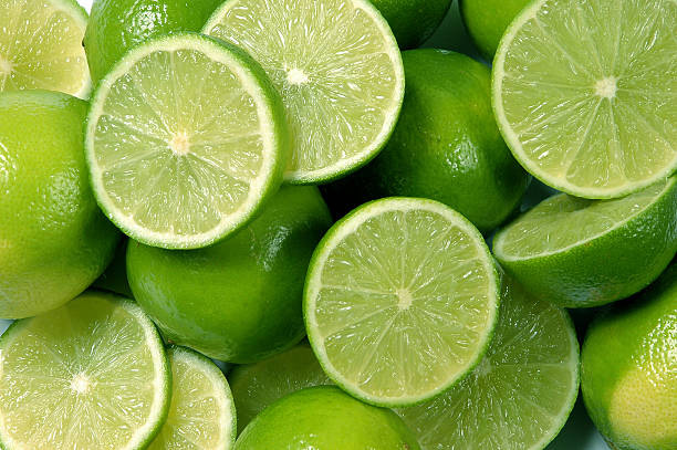 Tacolab LA fresh lime wedges for taco toppings bar in Los Angeles catering. Essential citrus garnish included with every order.