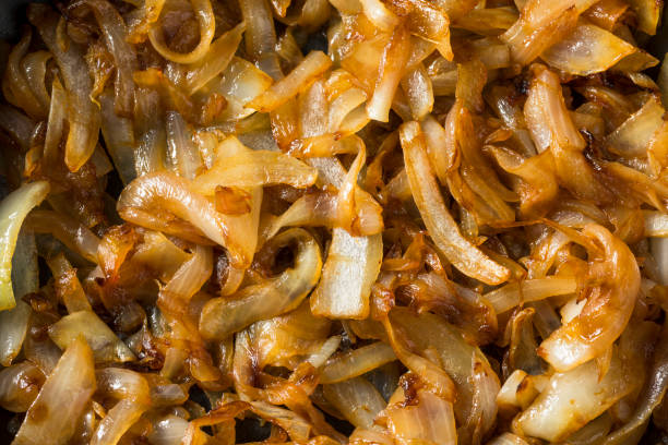 Tacolab LA grilled onions for taco toppings bar in Los Angeles catering. Sweet and caramelized onions included with every order.